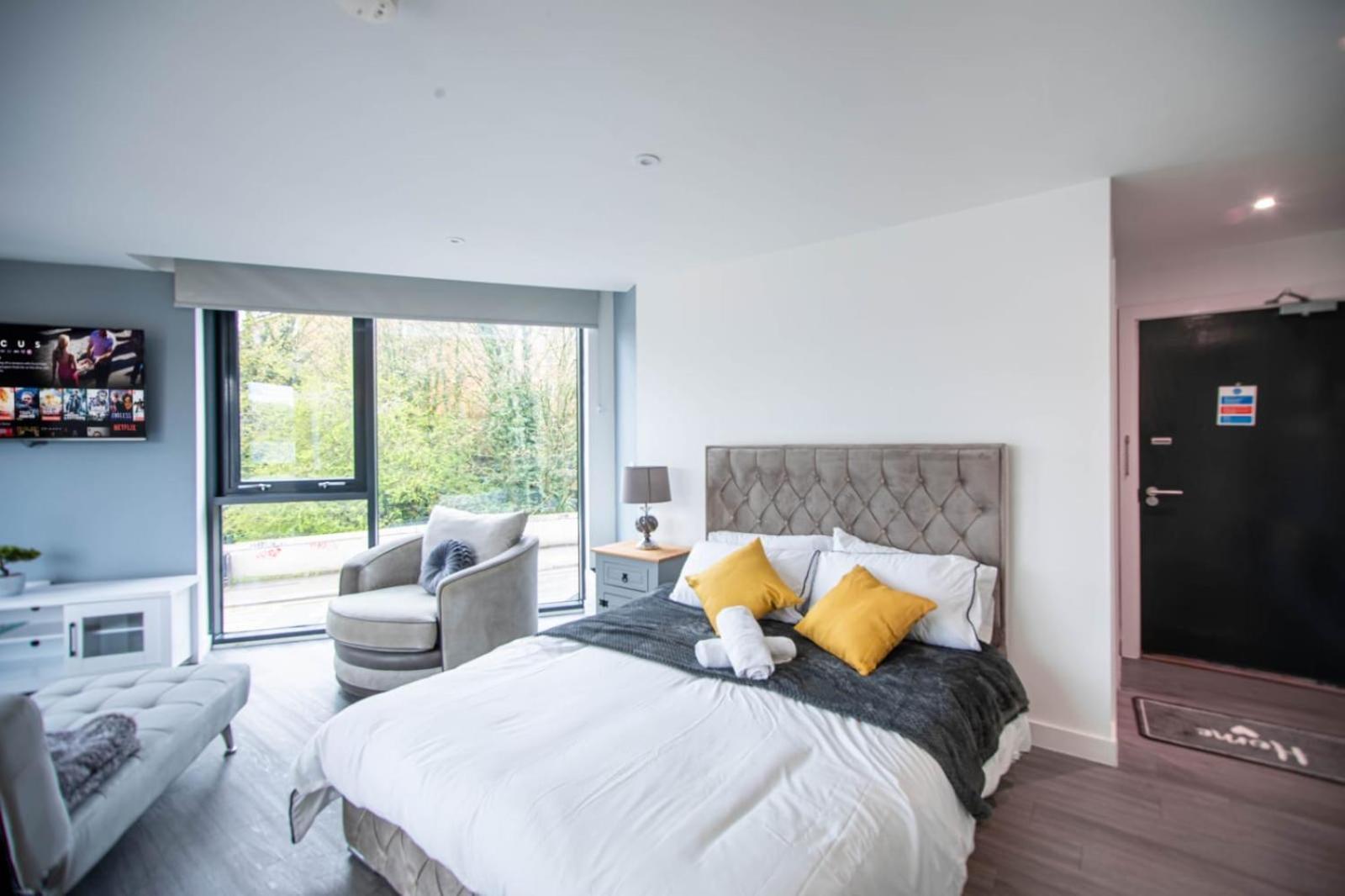 Excellent Studio Balcony Apartment In Sheffield Ngoại thất bức ảnh