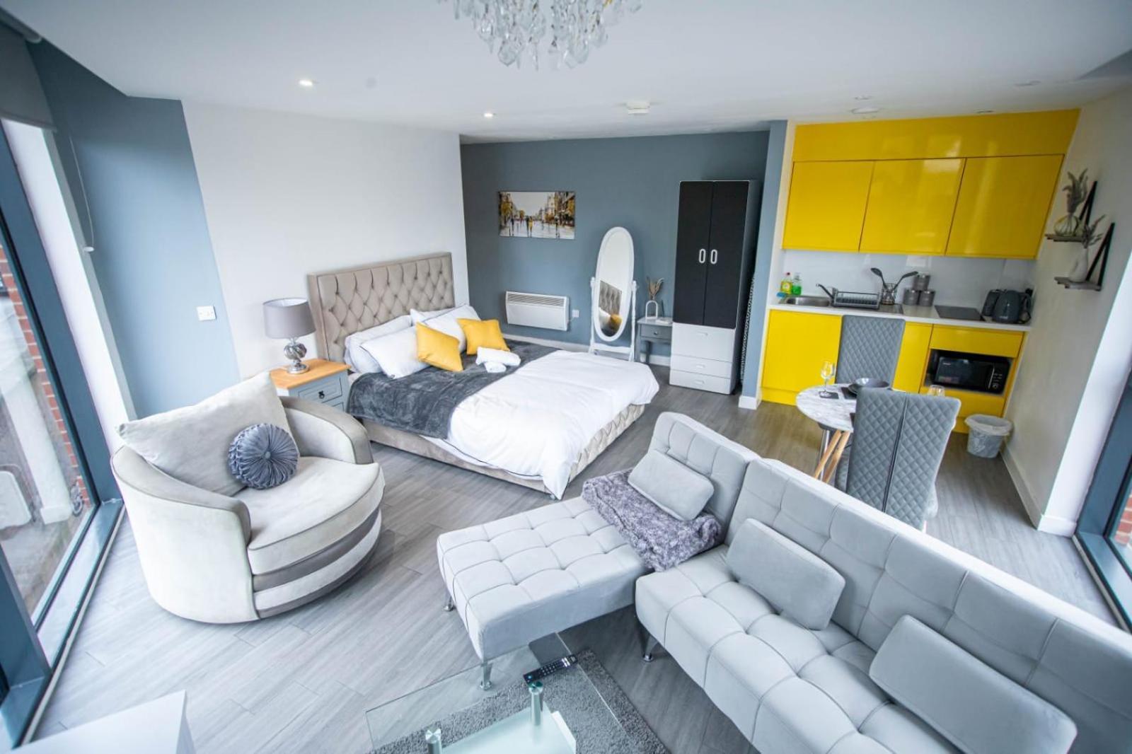 Excellent Studio Balcony Apartment In Sheffield Ngoại thất bức ảnh