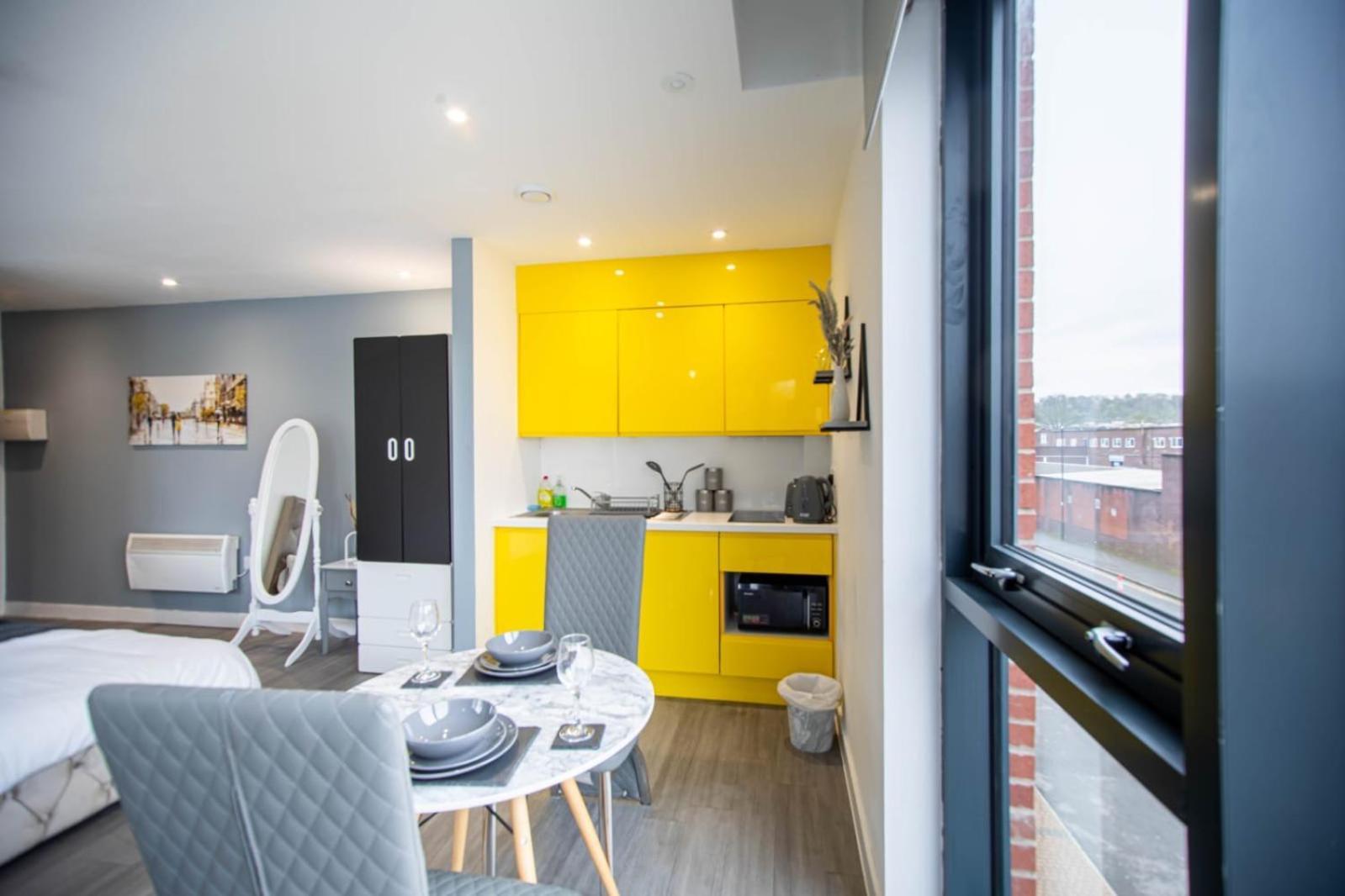 Excellent Studio Balcony Apartment In Sheffield Ngoại thất bức ảnh
